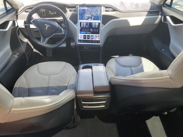 Hatchbacks TESLA MODEL S 2014 Biały