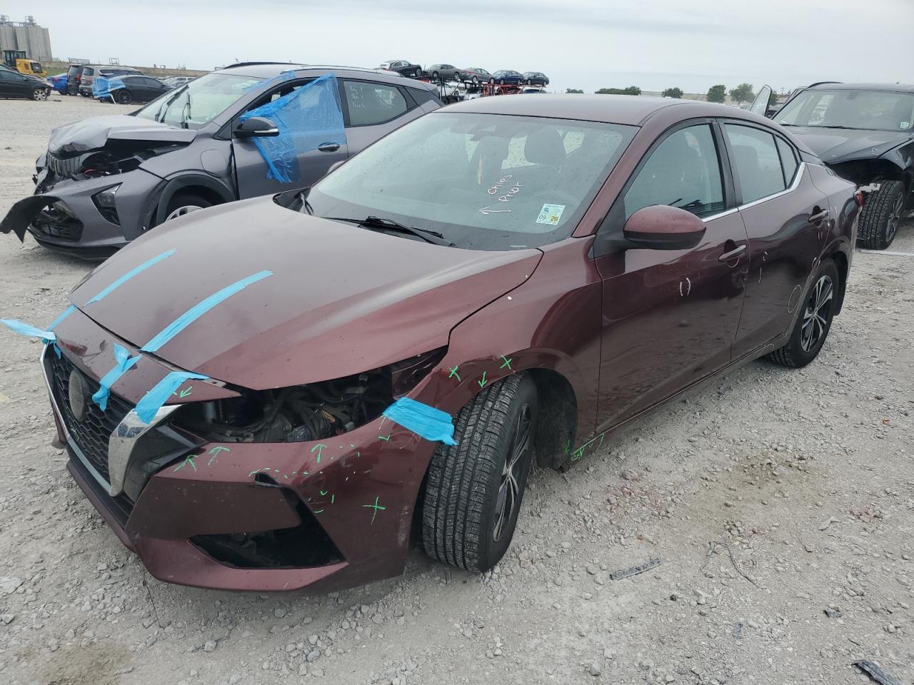2021 Nissan Sentra Sv for Sale in New Orleans, LA - Front End