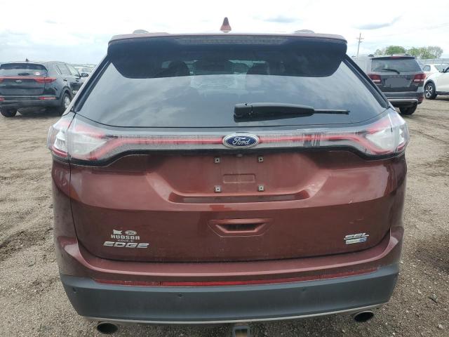 Parquets FORD EDGE 2016 Bordowy