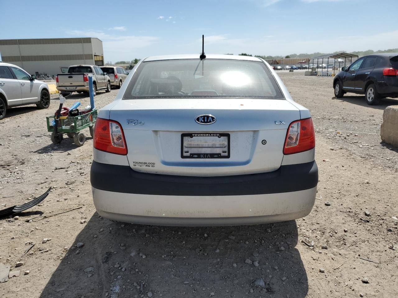 2009 Kia Rio Base VIN: KNADE223396504846 Lot: 57062465