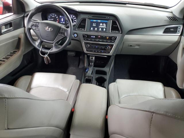  HYUNDAI SONATA 2017 Red