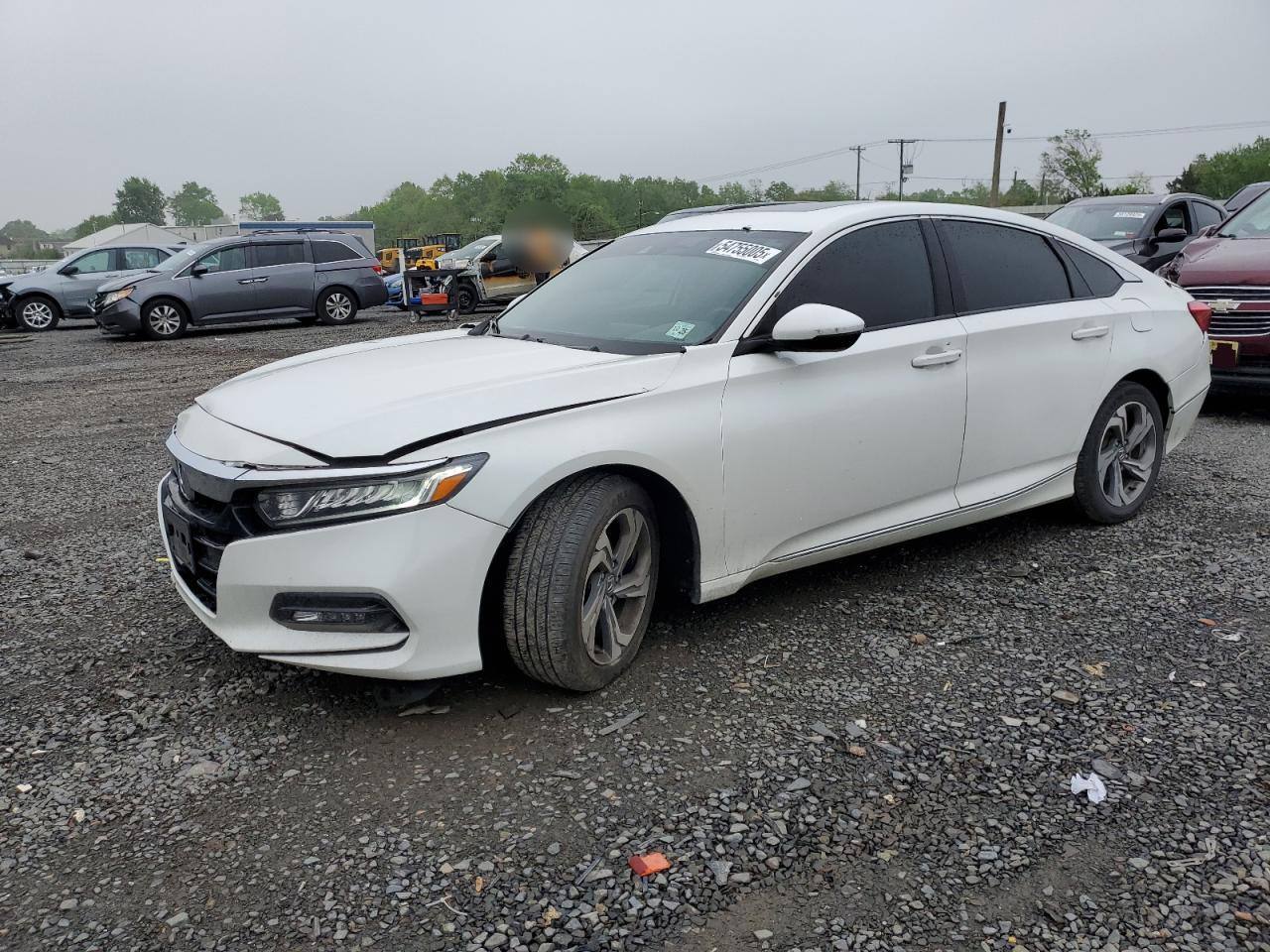 2020 Honda Accord Exl للبيع في Hillsborough، NJ - Vandalism