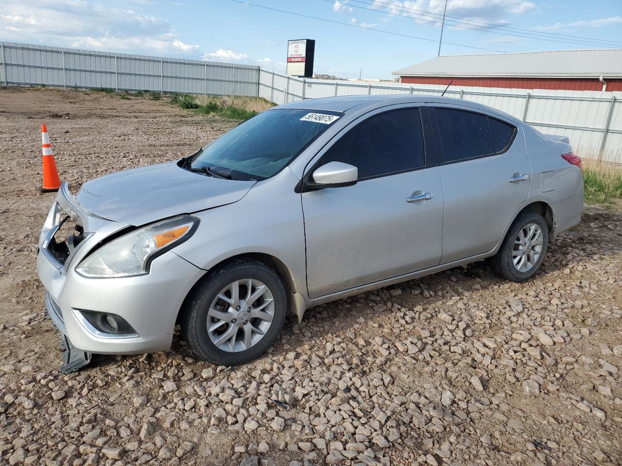 2017 Nissan Versa S იყიდება Rapid City-ში, SD - Front End