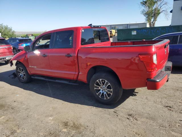  NISSAN TITAN 2022 Красный