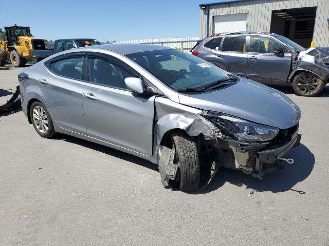  HYUNDAI ELANTRA 2014 Сріблястий