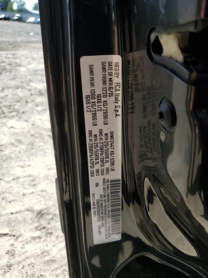 2015 Ram Promaster City Slt VIN: ZFBERFBT0F6A72205 Lot: 58020345