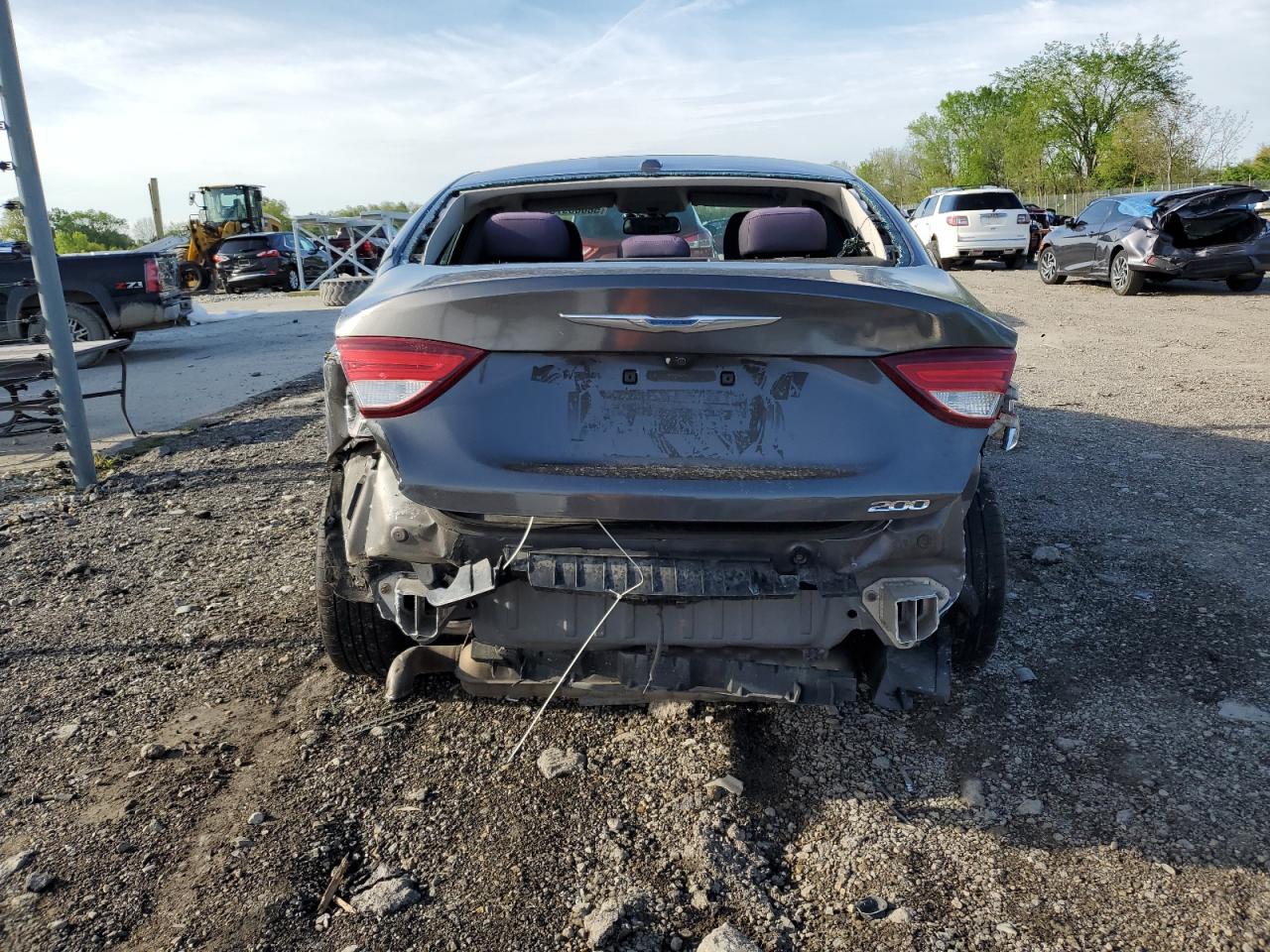 2015 Chrysler 200 Limited VIN: 1C3CCCAB2FN676407 Lot: 80158495