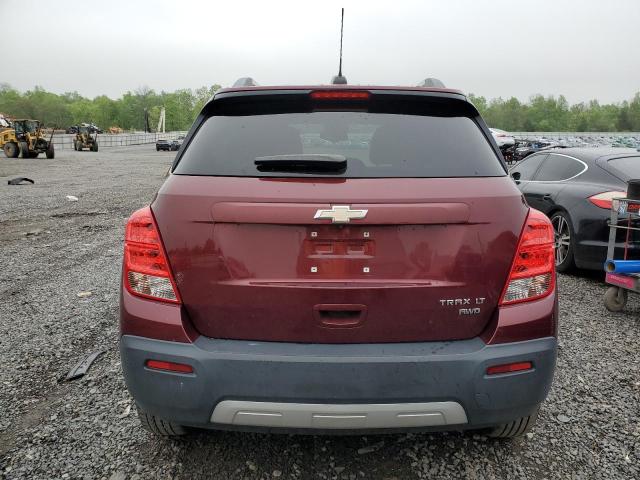  CHEVROLET TRAX 2016 Бургунди