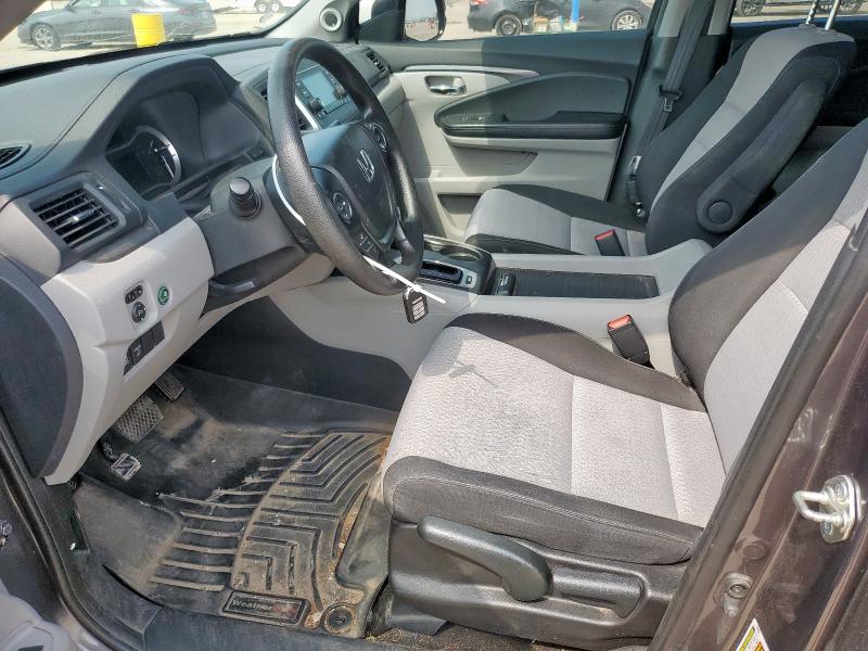  HONDA RIDGELINE 2017 Серый
