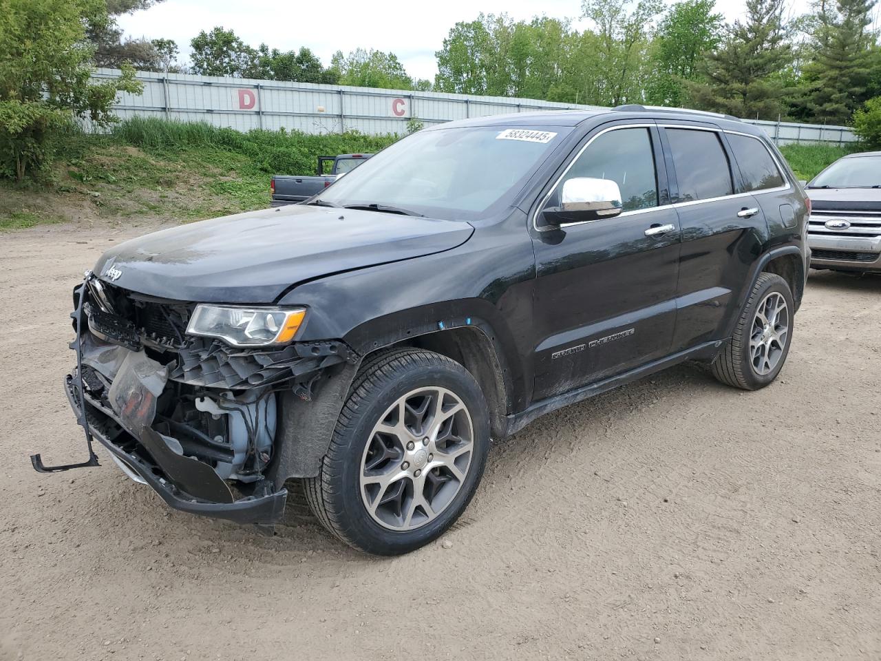 2020 Jeep Grand Cherokee Limited na sprzedaż w Davison, MI - Front End