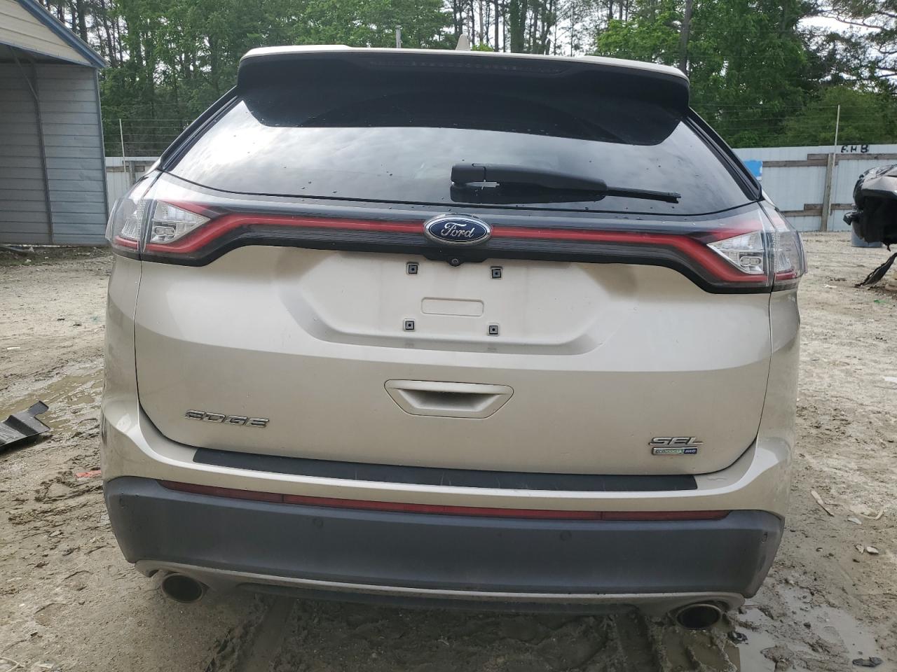2017 Ford Edge Sel VIN: 2FMPK4J93HBC24477 Lot: 58509885