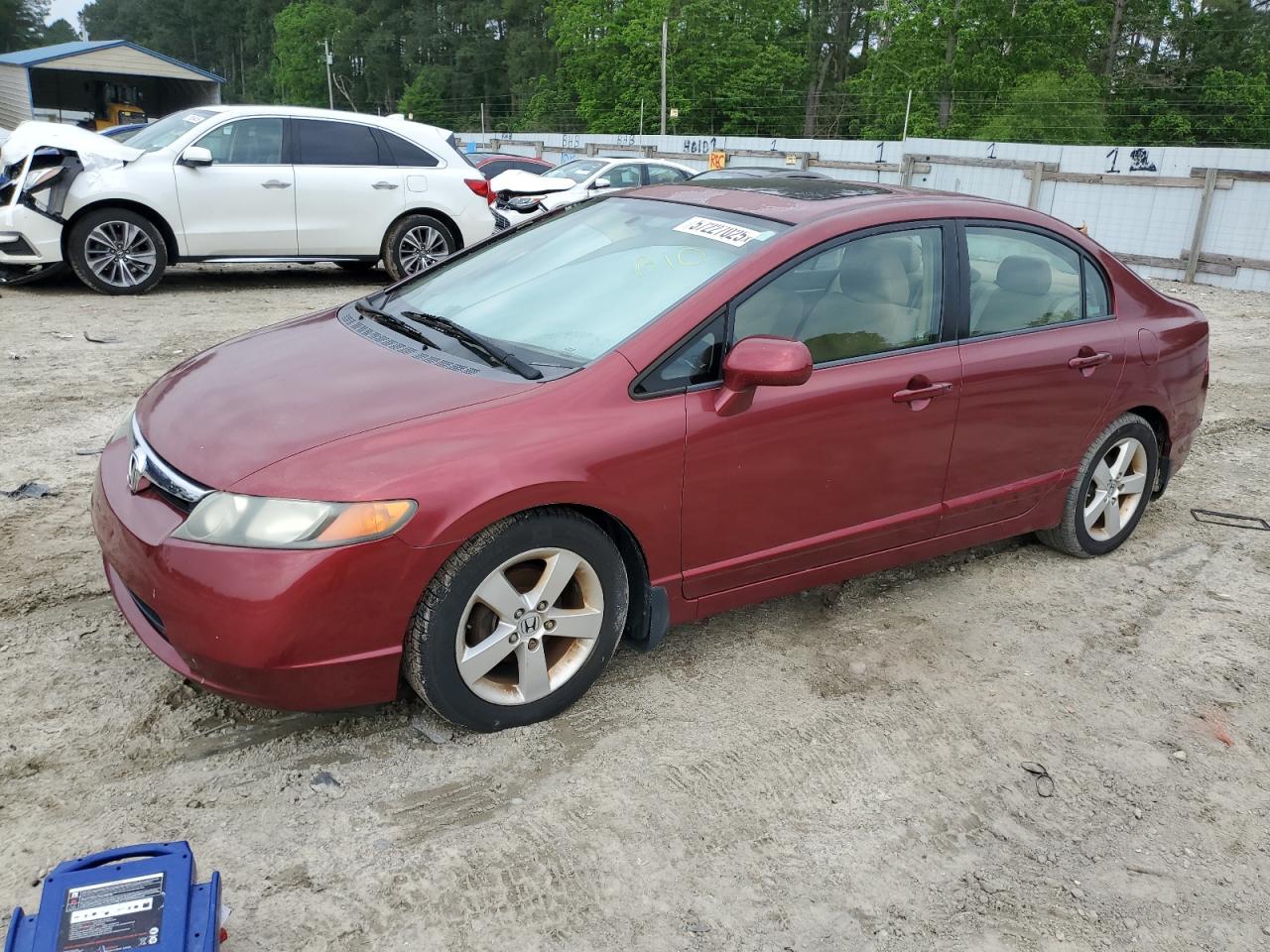 2008 Honda Civic Exl na sprzedaż w Seaford, DE - Mechanical