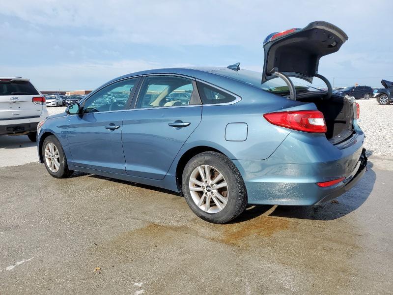  HYUNDAI SONATA 2016 Blue