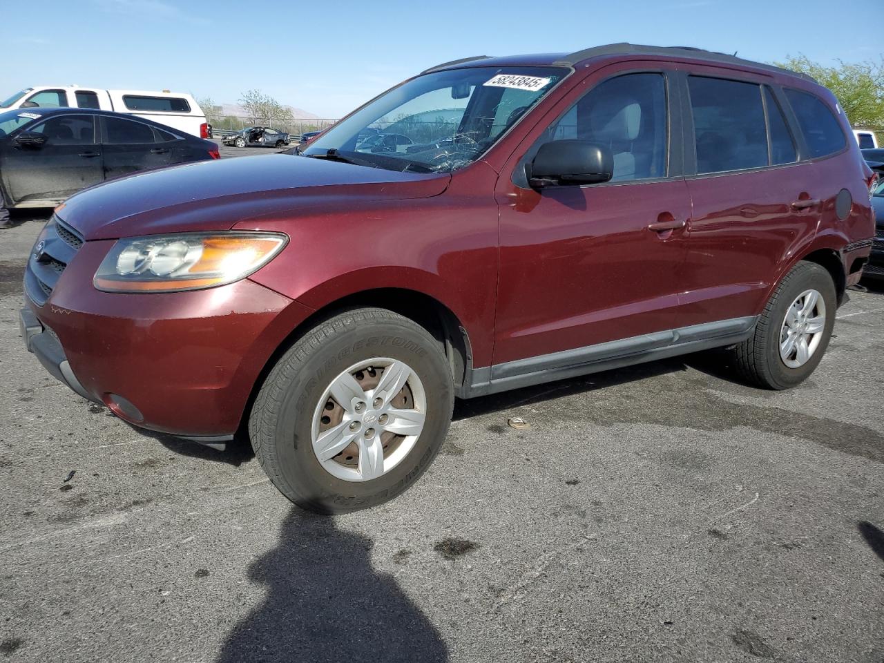 2009 Hyundai Santa Fe Gls for Sale in North Las Vegas, NV - Rear End