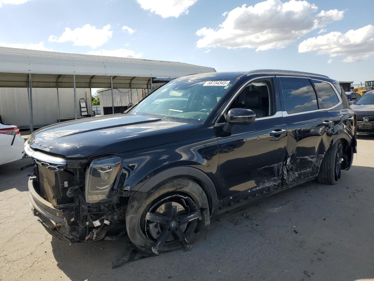 2021 Kia Telluride S VIN: 5XYP6DHC1MG105357 Lot: 56734345