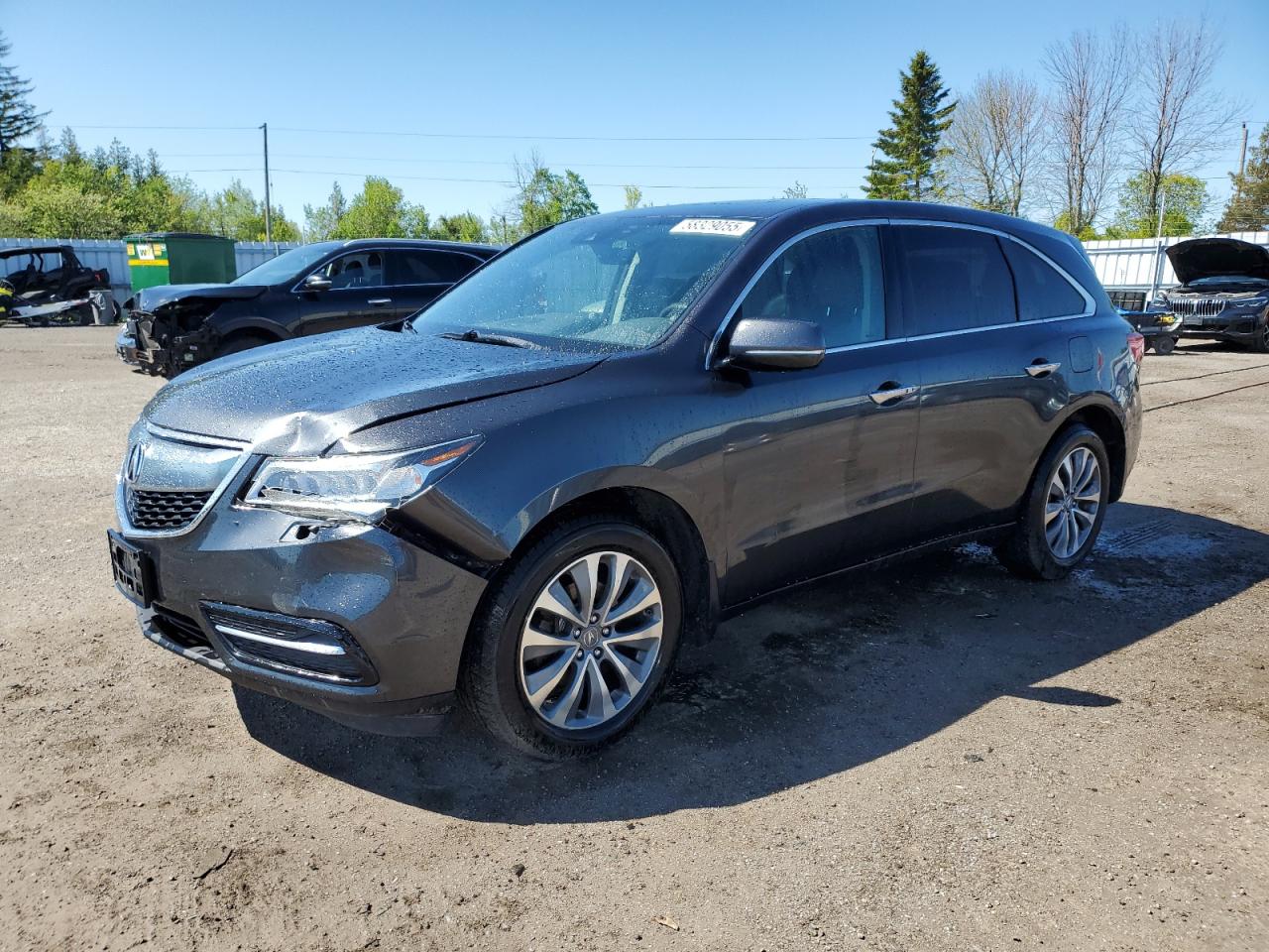 2016 Acura Mdx Technology black null gas 5FRYD4H42GB503478 photo #1