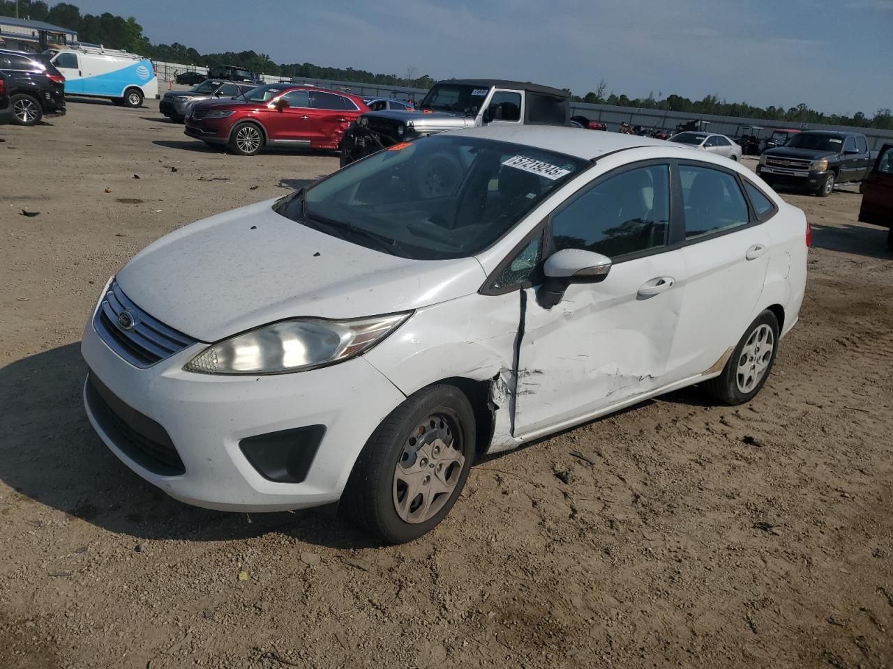 2013 Ford Fiesta Se en Venta en Harleyville, SC - Side