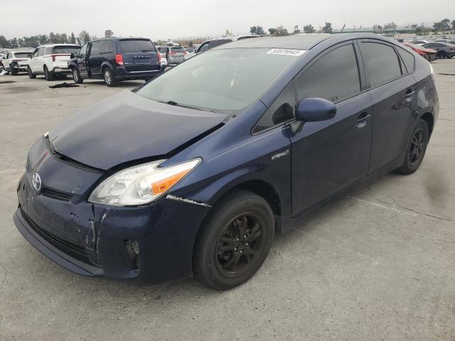 Hatchbacks TOYOTA PRIUS 2014 Blue