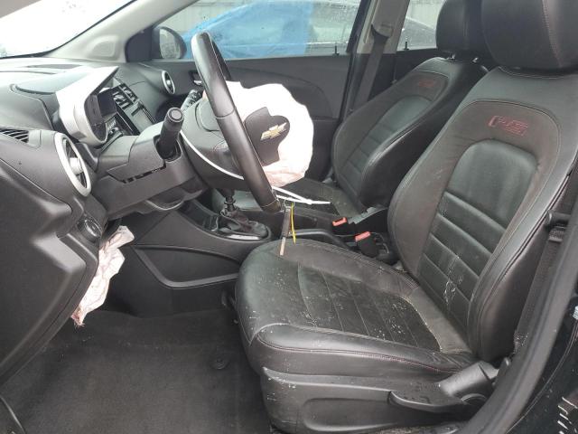 Hatchbacks CHEVROLET SONIC 2016 Black