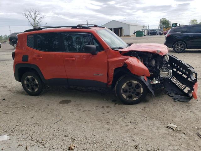  JEEP RENEGADE 2018 Оранжевый