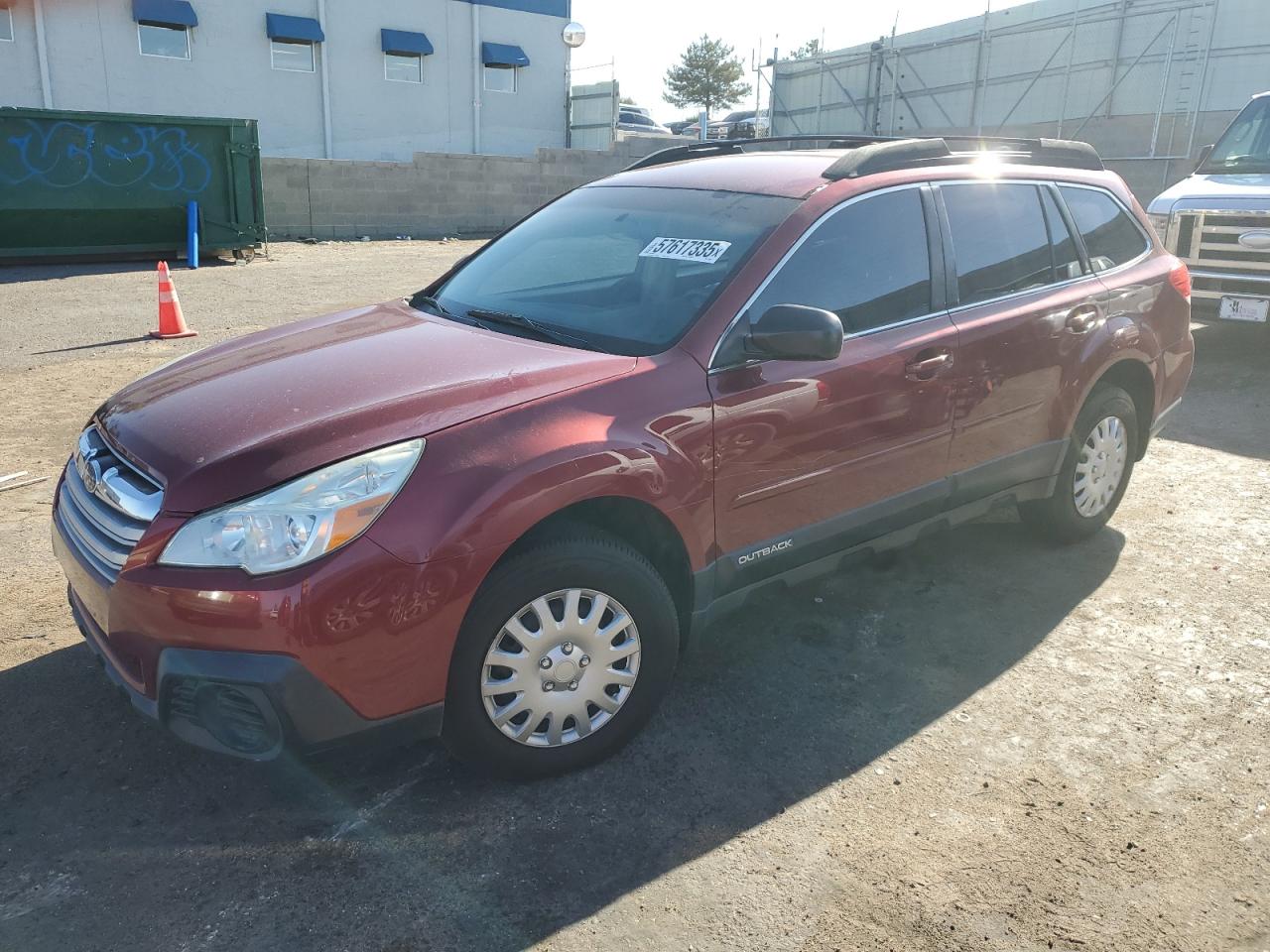 2013 Subaru Outback 2.5I იყიდება Albuquerque-ში, NM - Vandalism
