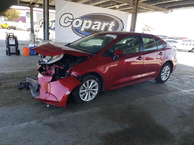  TOYOTA COROLLA 2023 Красный