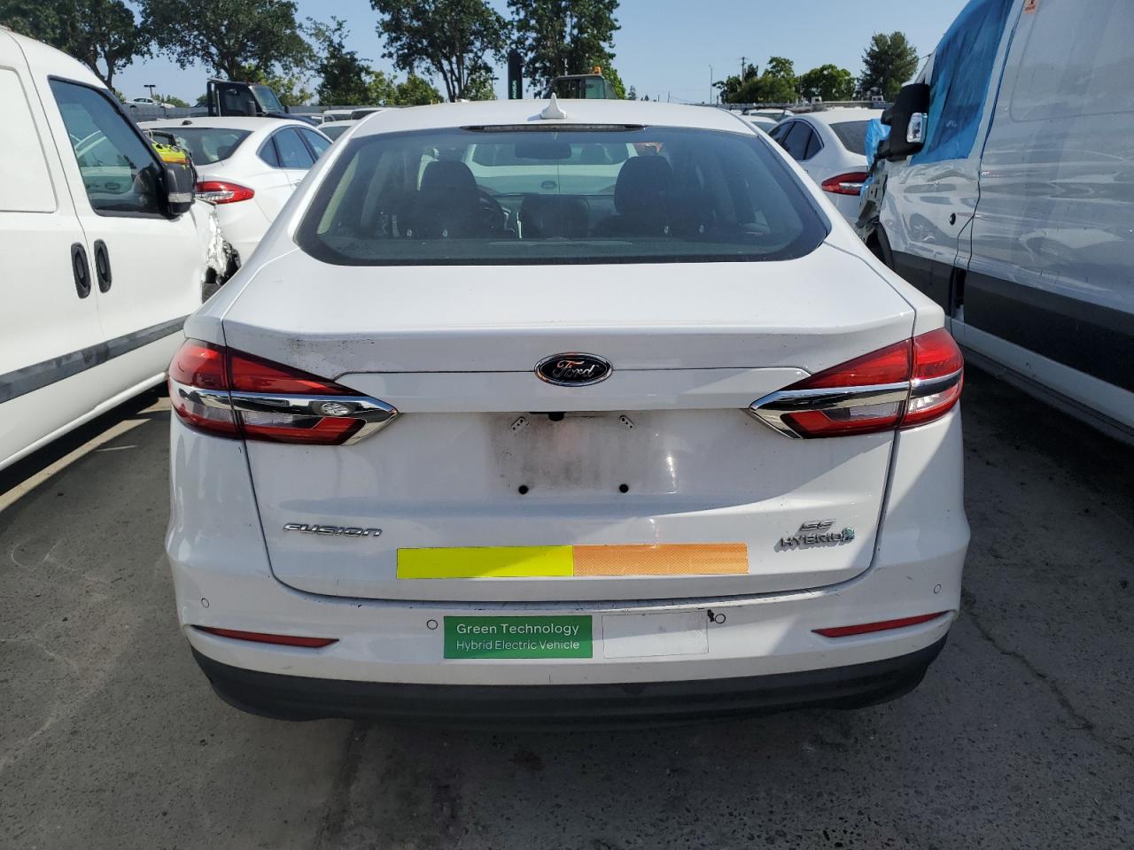 2019 Ford Fusion Se VIN: 3FA6P0LU4KR263962 Lot: 55082765