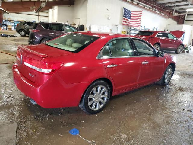  LINCOLN MKZ 2012 Бургунди