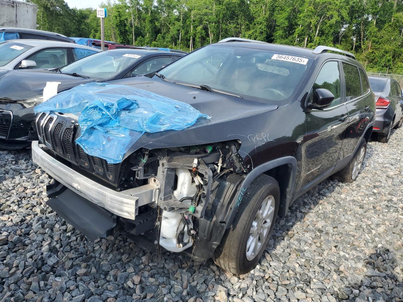 2014 Jeep Cherokee L 2.4L na sprzedaż w Tifton, GA - Front End