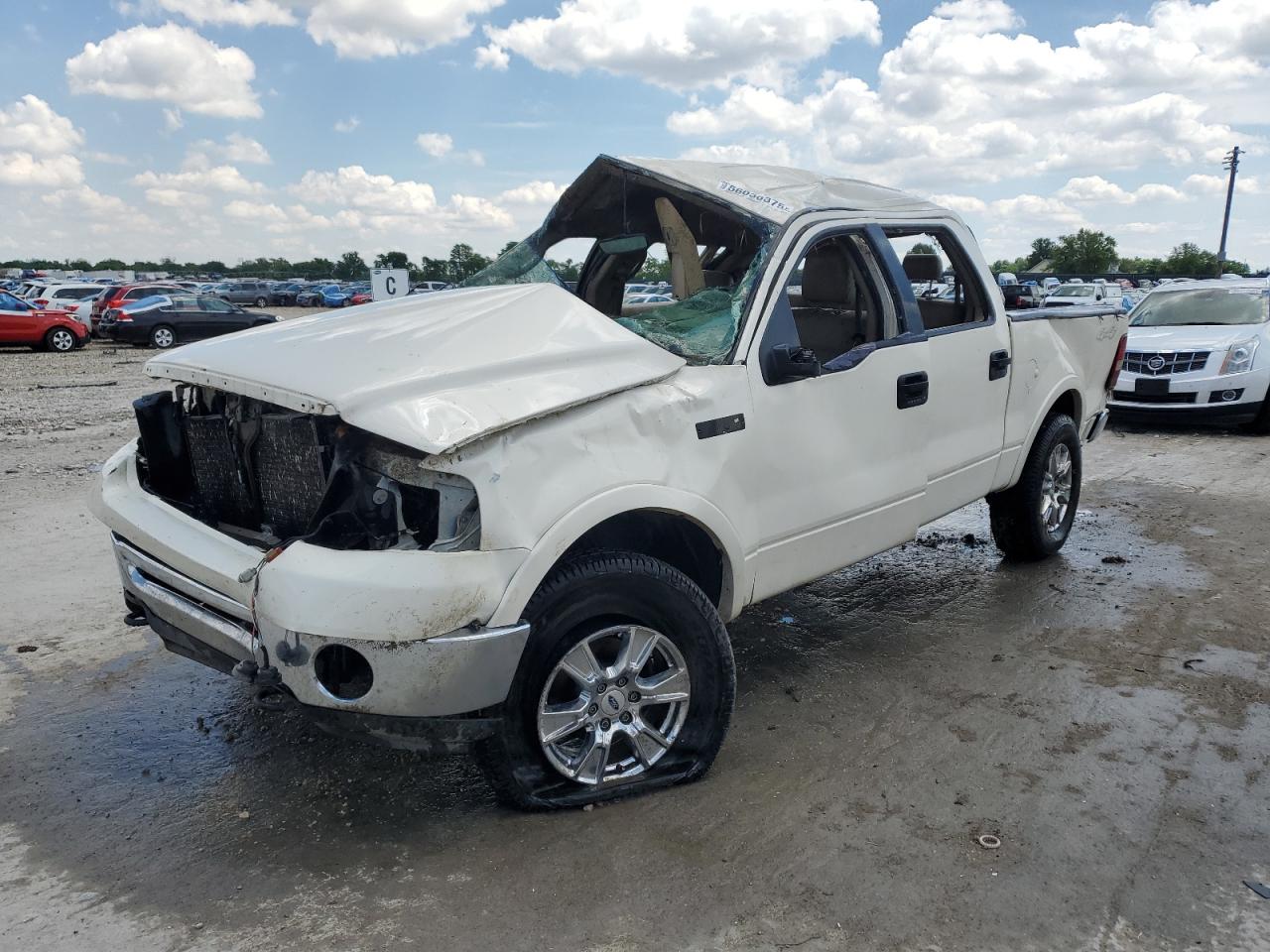 2008 Ford F150 Supercrew na sprzedaż w Sikeston, MO - Rollover