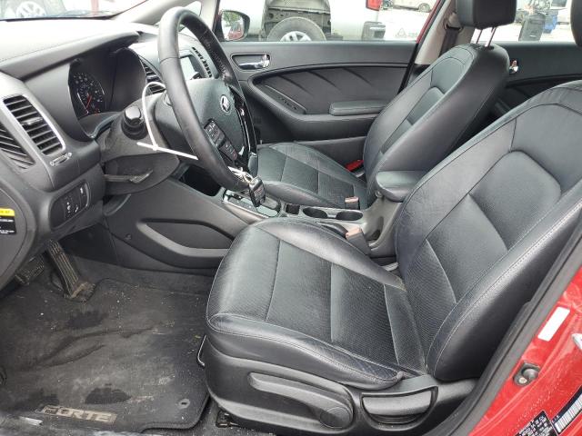  KIA FORTE 2018 Red