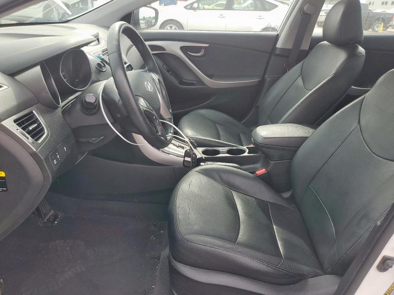  HYUNDAI ELANTRA 2013 Белый