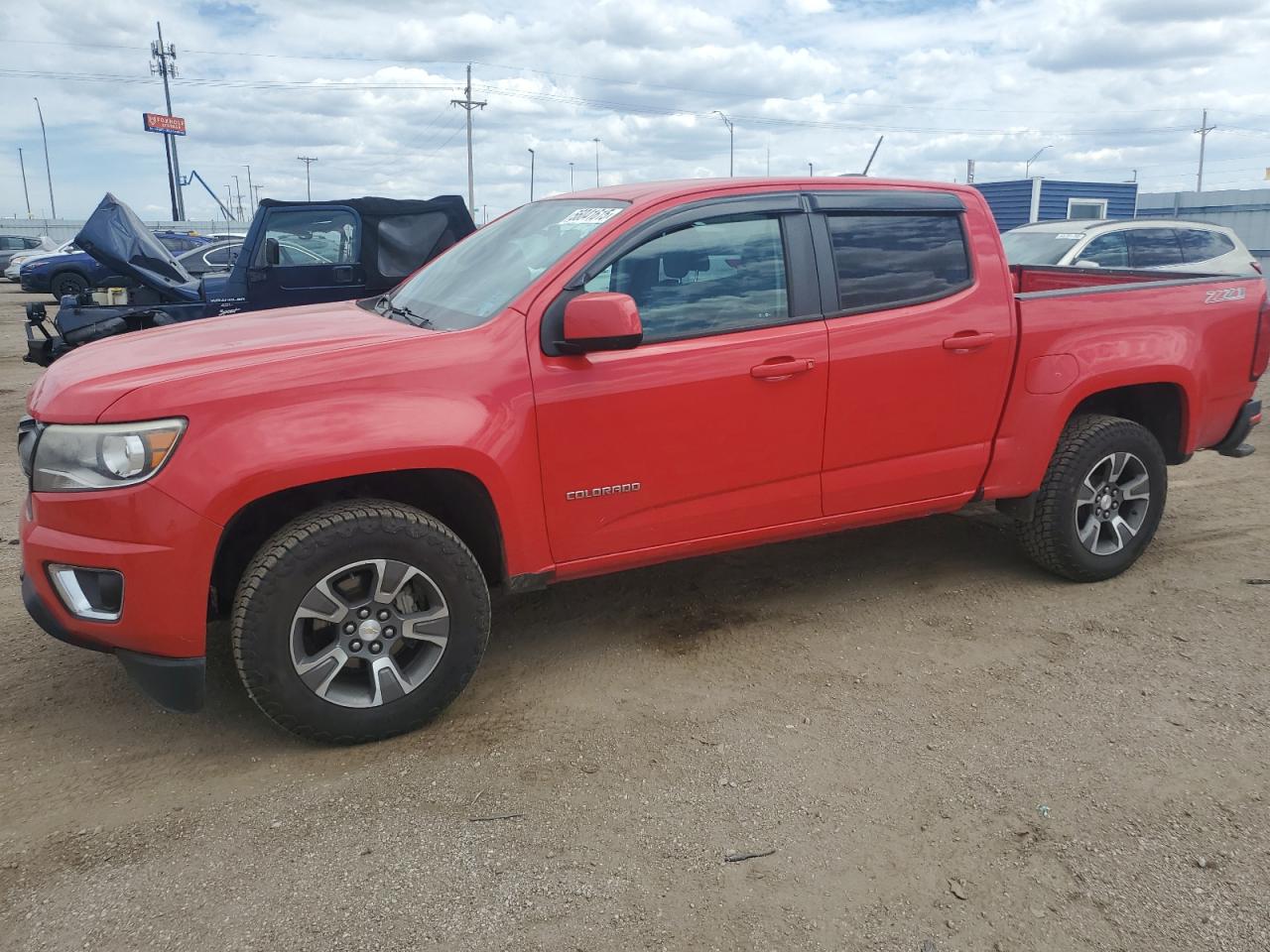 2016 Chevrolet Colorado Z71 en Venta en Greenwood, NE - Side