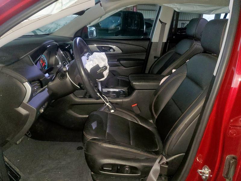  CHEVROLET TRAVERSE 2021 Czerwony