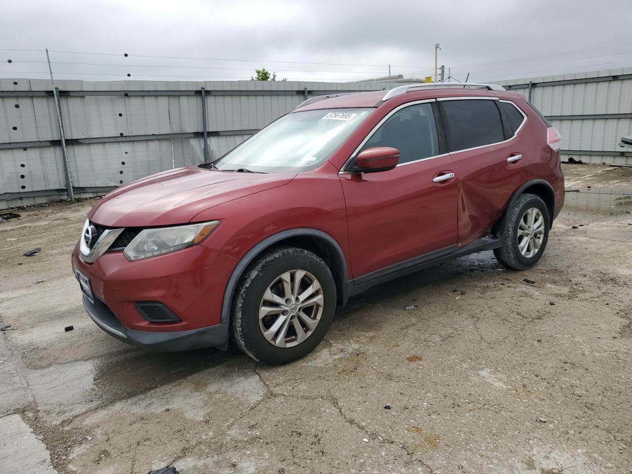 2016 Nissan Rogue S იყიდება Walton-ში, KY - Side