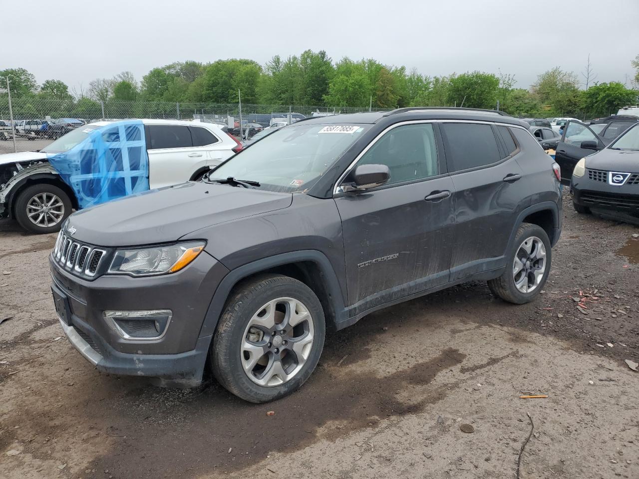 2021 Jeep Compass Limited en Venta en Chalfont, PA - Mechanical