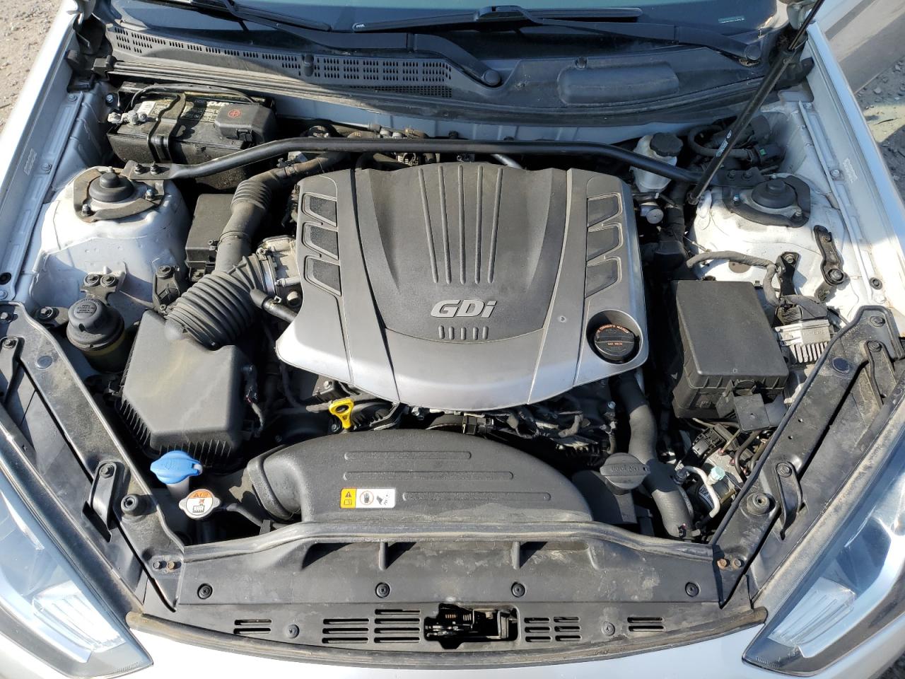 2013 Hyundai Genesis Coupe 3.8L VIN: KMHHU6KJ3DU112575 Lot: 57287265