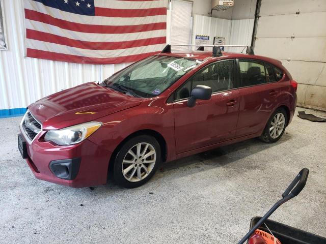  SUBARU IMPREZA 2014 Red