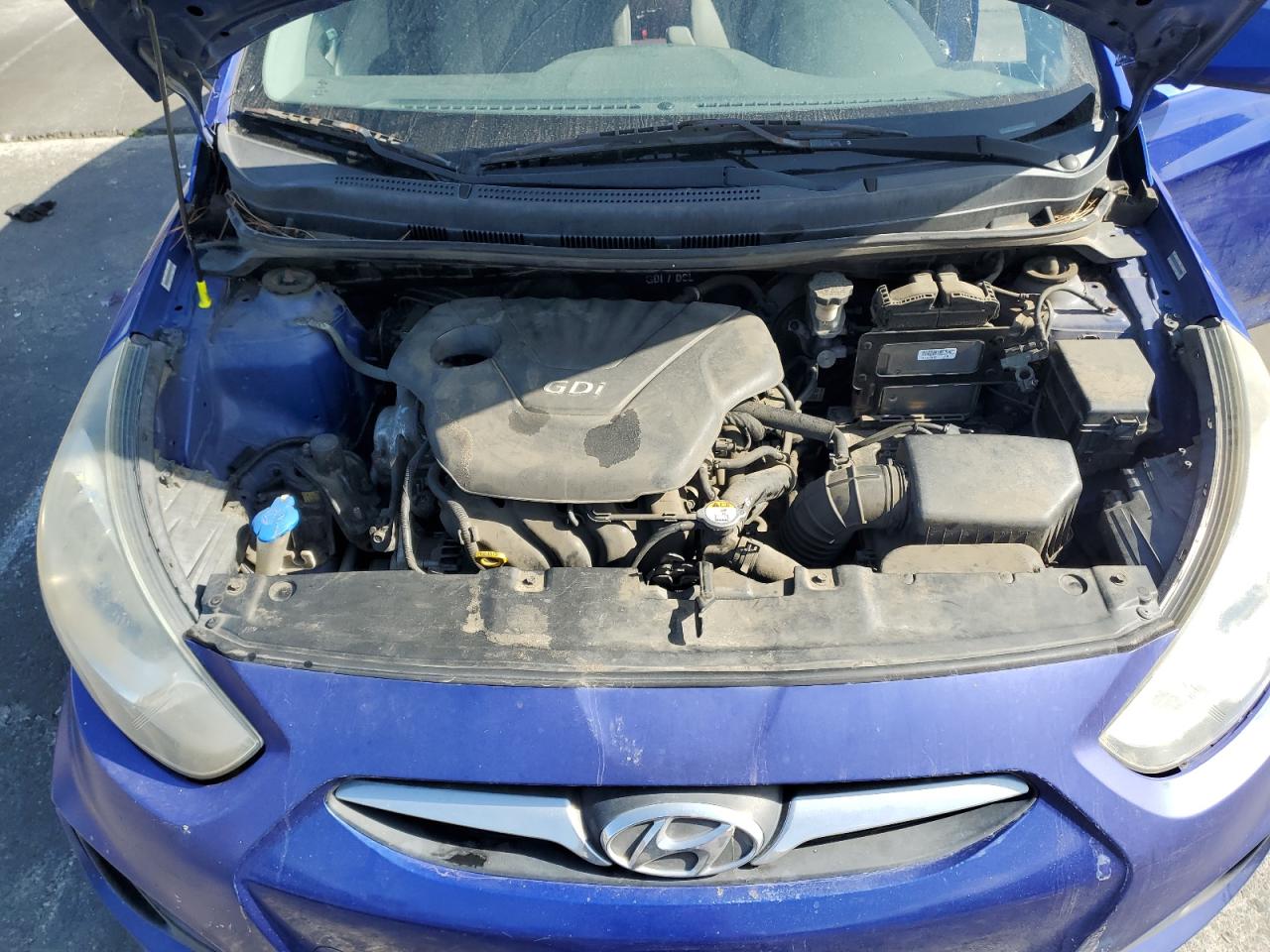 2012 Hyundai Accent Gls VIN: KMHCT4AE4CU198273 Lot: 56573995