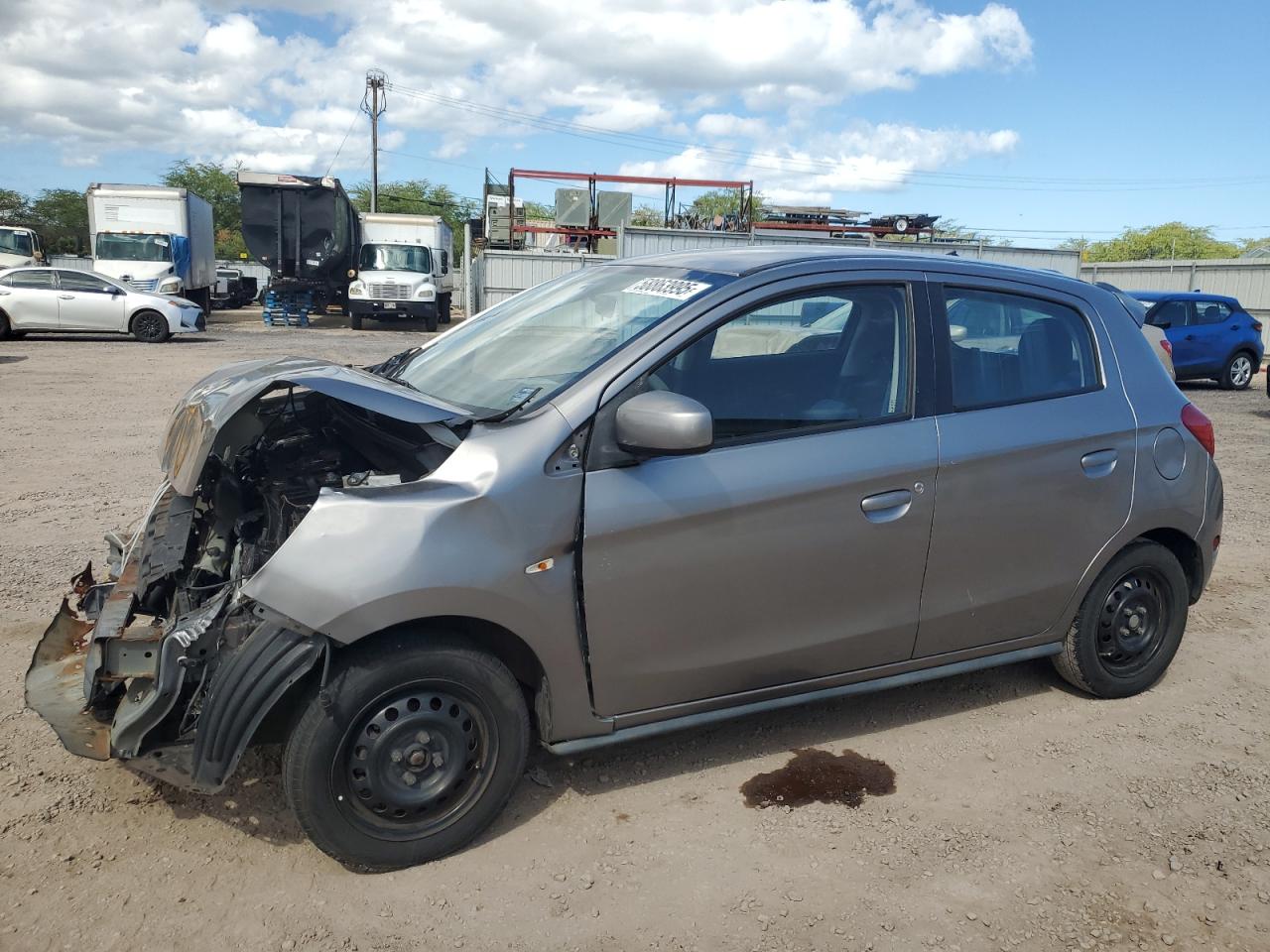 2015 Mitsubishi Mirage De للبيع في Kapolei، HI - Front End