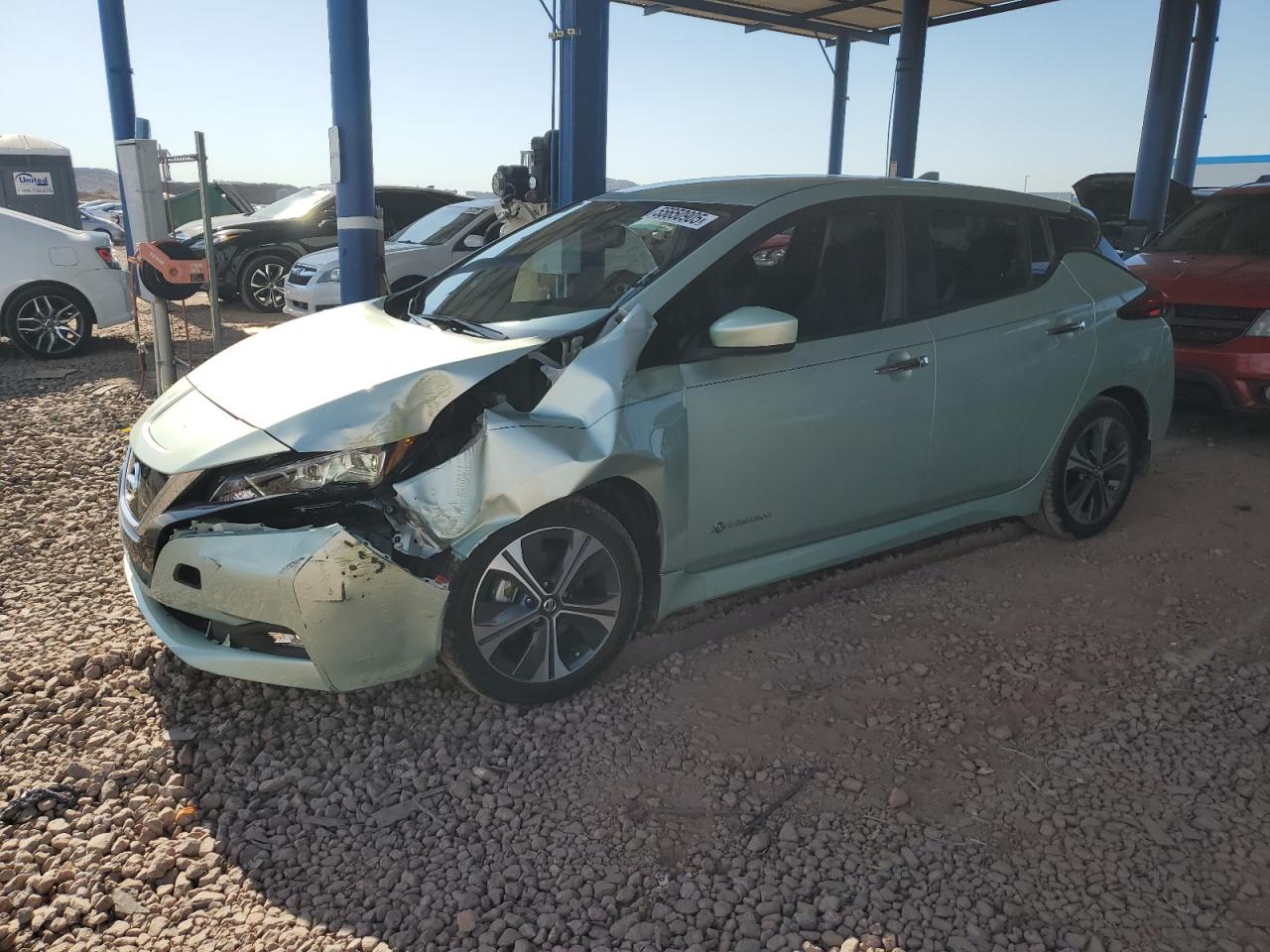 2018 Nissan Leaf S на продаже в Phoenix, AZ - Front End