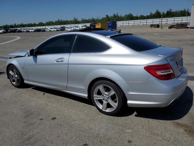 Купе MERCEDES-BENZ C-CLASS 2012 Серебристый
