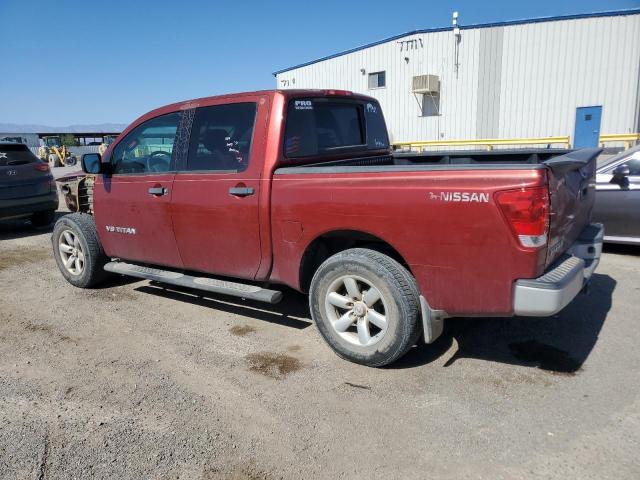  NISSAN TITAN 2014 Czerwony