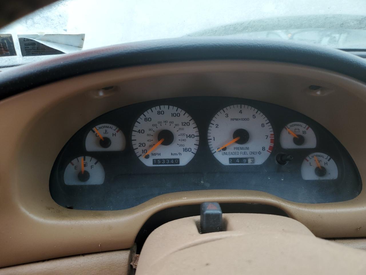 1997 Ford Mustang Gt VIN: 1FALP45X9VF117060 Lot: 54972685