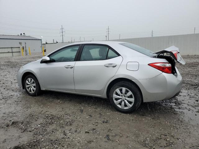  TOYOTA COROLLA 2016 Silver