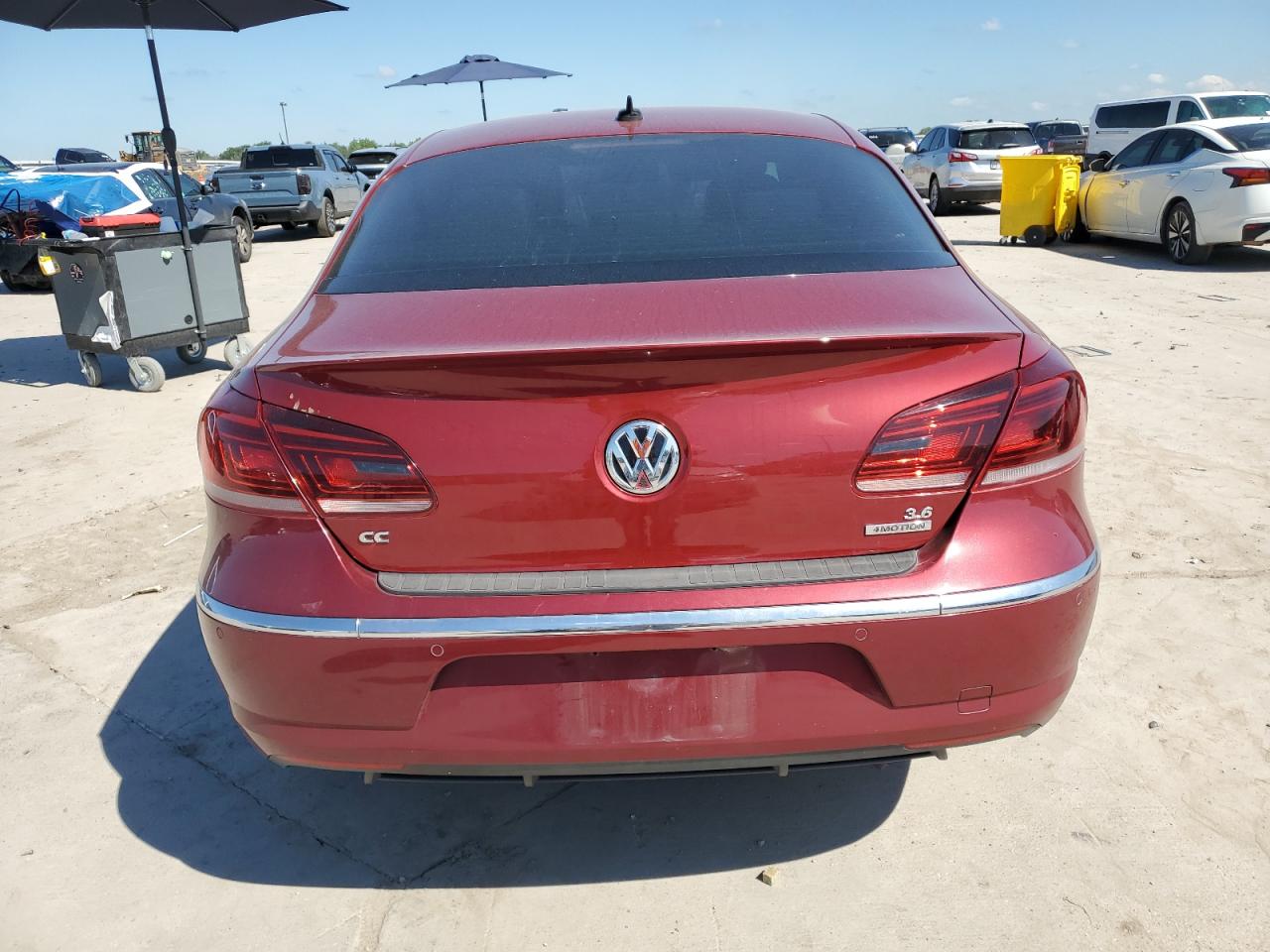2014 Volkswagen Cc Vr6 4Motion VIN: WVWGU7ANXEE526457 Lot: 55958045