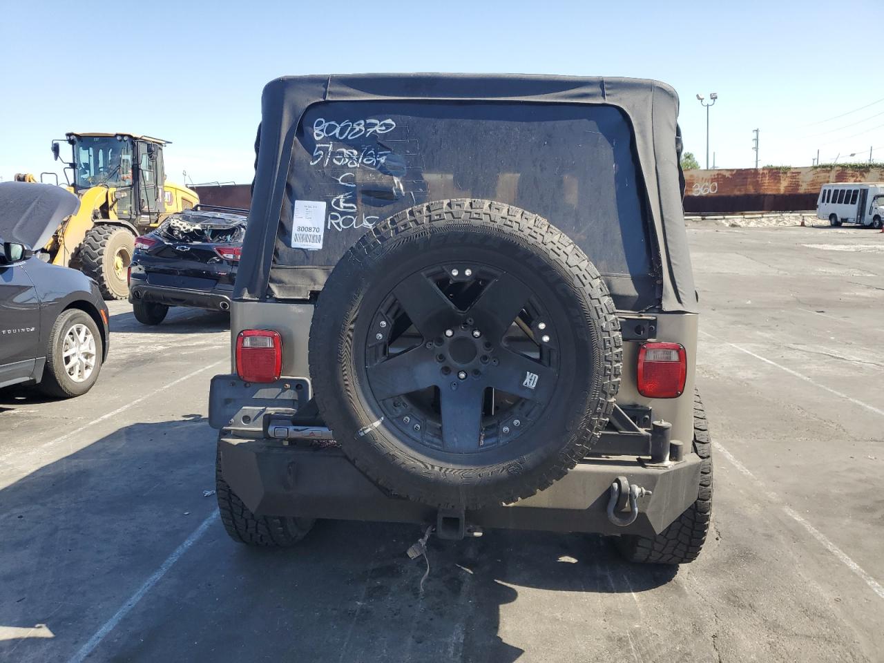 2005 Jeep Wrangler / Tj Unlimited VIN: 1J4FA44S05P328442 Lot: 59231835