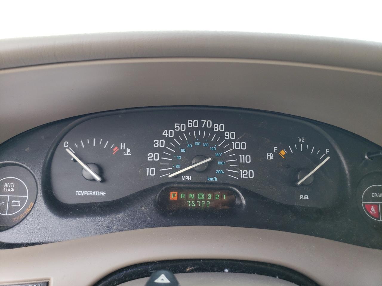 2000 Buick Century Custom VIN: 2G4WS52J0Y1213923 Lot: 55945055
