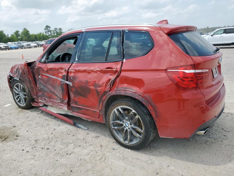 Parquets BMW X3 2015 Czerwony