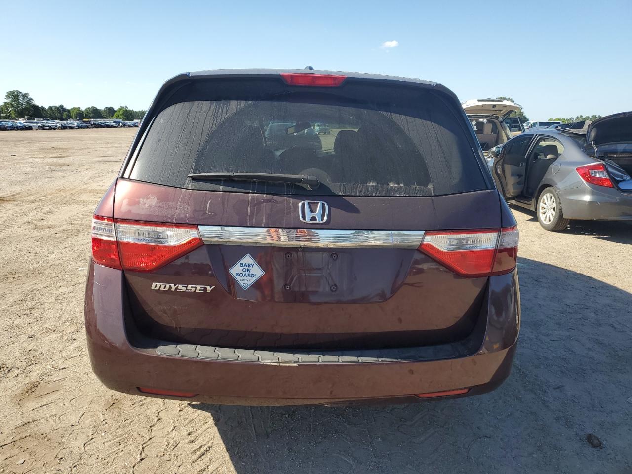 2012 Honda Odyssey Exl VIN: 5FNRL5H63CB056833 Lot: 58034105